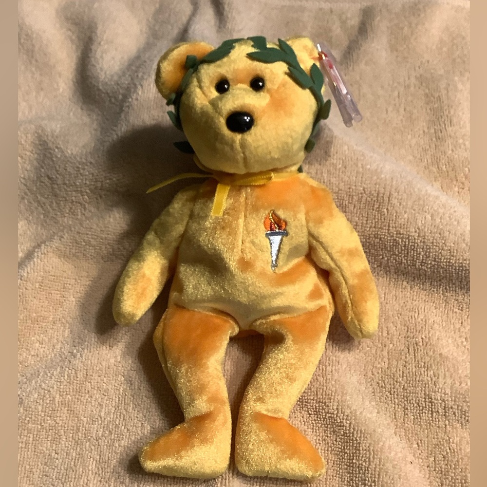 Victory Beanie Baby Bear